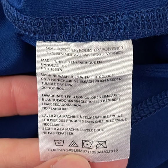 Nautica Blue Athletic T-shirt NWOT Size Large - Picture 6 of 6